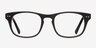 Carla Coffee AcetateEyeglass Frames from EyeBuyDirect, Front View