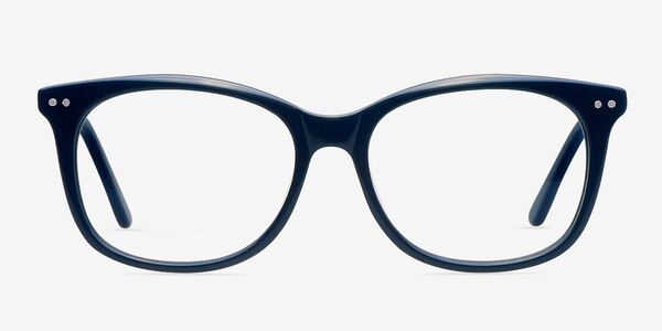 Brittany Navy Acetate Eyeglass Frames
