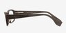 Sequoia Coffee Wood-textureEyeglass Frames from EyeBuyDirect, Side View