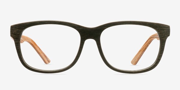 White Pine Olive Acétate Montures de lunettes de vue