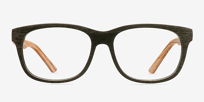 White Pine Olive Acetate Eyeglass Frames