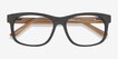 White Pine Olive AcetateEyeglass Frames from EyeBuyDirect, Closed View