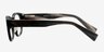 Mulberry Black Wood-textureEyeglass Frames from EyeBuyDirect, Side View