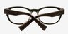 Mulberry Olive Wood-textureEyeglass Frames from EyeBuyDirect, Closed View