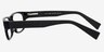 Little Cedar Black Wood-textureEyeglass Frames from EyeBuyDirect, Side View