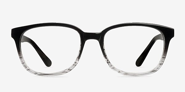 Anne Black Acetate Eyeglass Frames