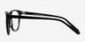 Anahi Black AcetateEyeglass Frames from EyeBuyDirect, Side View
