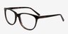 Anahi Brown & Tortoise AcétateMontures de lunettes de vue d'EyeBuyDirect, Vue d'Angle
