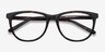 Anahi Brown & Tortoise AcétateMontures de lunettes de vue d'EyeBuyDirect, Vue Rapprochée