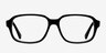 Nicky Black AcetateEyeglass Frames from EyeBuyDirect, Front View