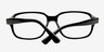 Nicky Black AcetateEyeglass Frames from EyeBuyDirect, Closed View