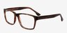 Bryan Brown AcetateEyeglass Frames from EyeBuyDirect, Angle View