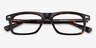 Nicola Brown & Tortoise AcetateEyeglass Frames from EyeBuyDirect, Closed View