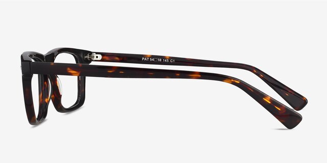 Pat Brown & Tortoise AcetateEyeglass Frames from EyeBuyDirect, Side View