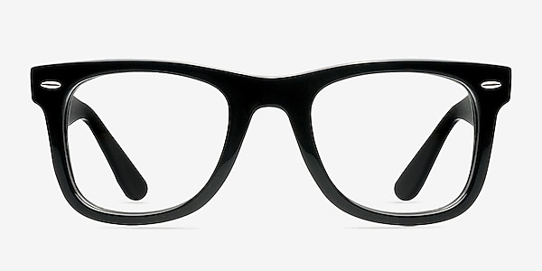 Ollie Black Acetate Eyeglass Frames