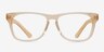 Indian Creek Brown & Clear AcetateEyeglass Frames from EyeBuyDirect, Front View