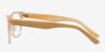 Indian Creek Brown & Clear AcetateEyeglass Frames from EyeBuyDirect, Side View