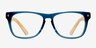 Indian Creek Blue AcetateEyeglass Frames from EyeBuyDirect, Front View