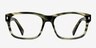 Black Hills Green AcetateEyeglass Frames from EyeBuyDirect, Front View