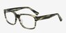 Black Hills Green AcetateEyeglass Frames from EyeBuyDirect, Angle View