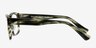 Black Hills Green AcetateEyeglass Frames from EyeBuyDirect, Side View