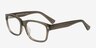 Black Hills Gray AcetateEyeglass Frames from EyeBuyDirect, Angle View