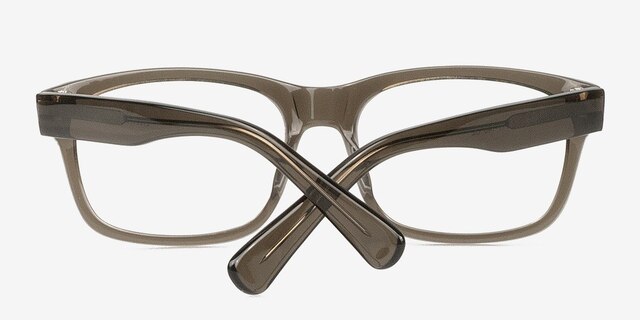 Black Hills Gray AcetateEyeglass Frames from EyeBuyDirect, Closed View