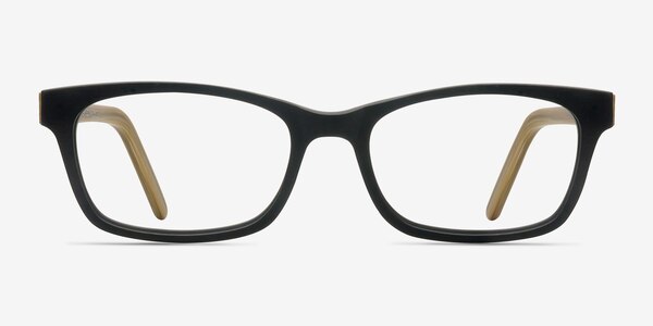 Mesquite  Black/Yellow Acetate Eyeglass Frames
