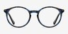 Columbia Matte Blue & Camouflage AcetateEyeglass Frames from EyeBuyDirect, Front View