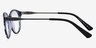 Columbia Matte Blue & Camouflage AcetateEyeglass Frames from EyeBuyDirect, Side View