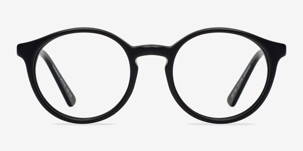 Columbia Matte Black Acétate Montures de lunettes de vue