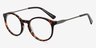 Columbia Matte & Tortoise AcetateEyeglass Frames from EyeBuyDirect, Angle View