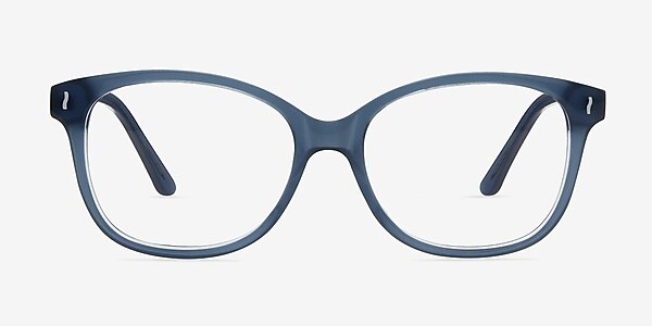 Water Lily Blue Acetate Eyeglass Frames