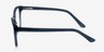 Water Lily Blue AcetateEyeglass Frames from EyeBuyDirect, Side View