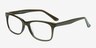Carnelian Coffee AcetateEyeglass Frames from EyeBuyDirect, Angle View