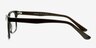Carnelian Coffee AcetateEyeglass Frames from EyeBuyDirect, Side View