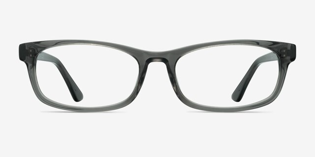 Opal Gray AcetateEyeglass Frames from EyeBuyDirect, Front View