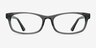 Opal Gray AcetateEyeglass Frames from EyeBuyDirect, Front View