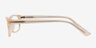 Opal Ivory & Clear AcetateEyeglass Frames from EyeBuyDirect, Side View