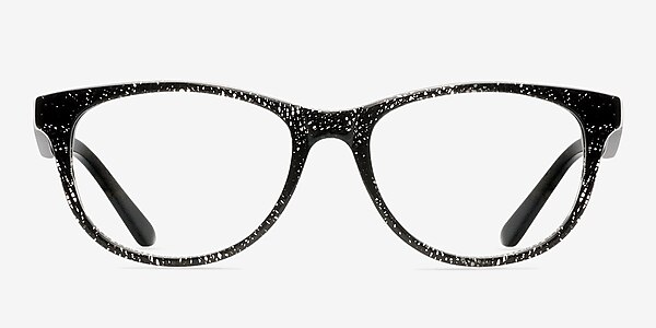 Arden Black Acetate Eyeglass Frames
