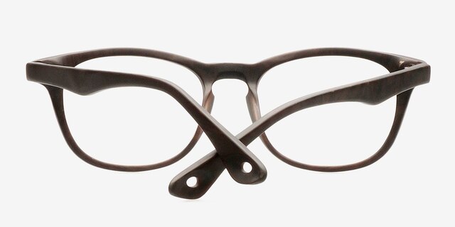Cornell Coffee AcetateEyeglass Frames from EyeBuyDirect, Closed View