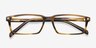 Hugo Brown AcetateEyeglass Frames from EyeBuyDirect, Closed View
