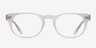 Cherry Blossom White & Clear AcetateEyeglass Frames from EyeBuyDirect, Front View