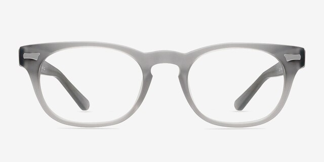 Cherry Blossom Gray AcetateEyeglass Frames from EyeBuyDirect, Front View