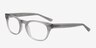 Cherry Blossom Gray AcetateEyeglass Frames from EyeBuyDirect, Angle View