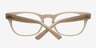 Cherry Blossom Olive AcetateEyeglass Frames from EyeBuyDirect, Closed View
