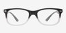 Novorzhev Gris AcétateMontures de lunettes de vue d'EyeBuyDirect, Vue de Face