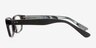 Stevie Black & White AcétateMontures de lunettes de vue d'EyeBuyDirect, Vue de Côté