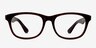 Wallis Burgundy AcetateEyeglass Frames from EyeBuyDirect, Front View