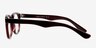 Wallis Burgundy AcetateEyeglass Frames from EyeBuyDirect, Side View